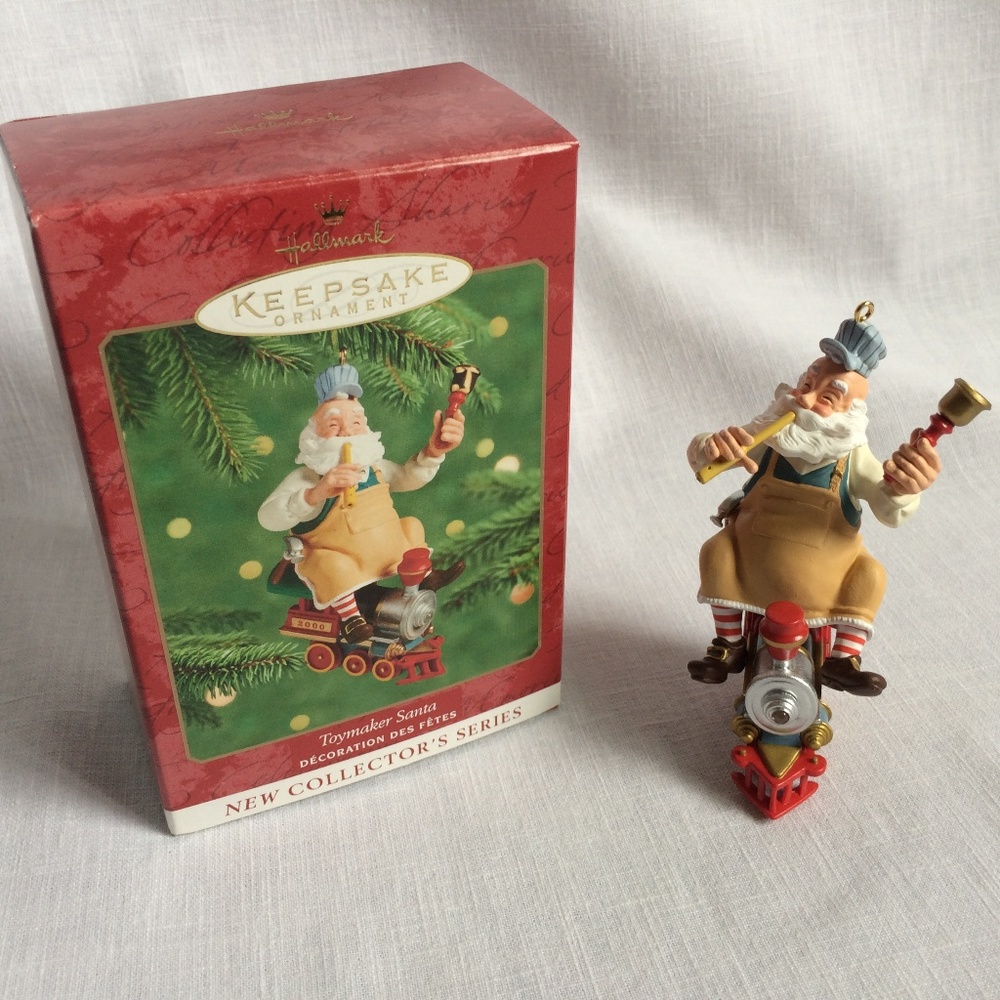 Hallmark Ornament Toymaker Santa No. 1 in Series